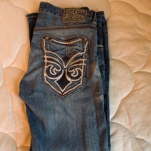 Affliction Bootcut Jeans 31/34